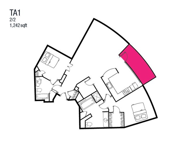 Floorplan - The Waverly On Lake Eola