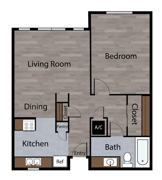 Floorplan - Mesh Apartments