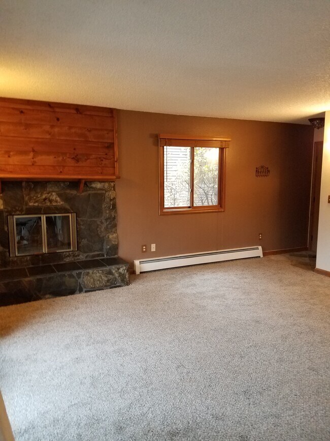 Livingroom with fireplace - 3031 E 42nd Ave
