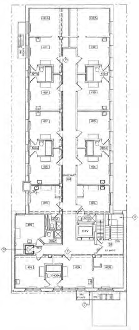 Fourth Floor Plan - The Arthur