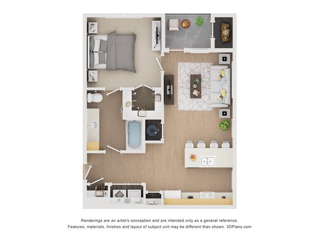 Floorplan - West Side Flats