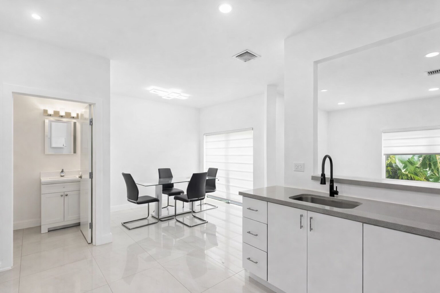 Dining area and half bathroom - 2008 SW 102nd Ter