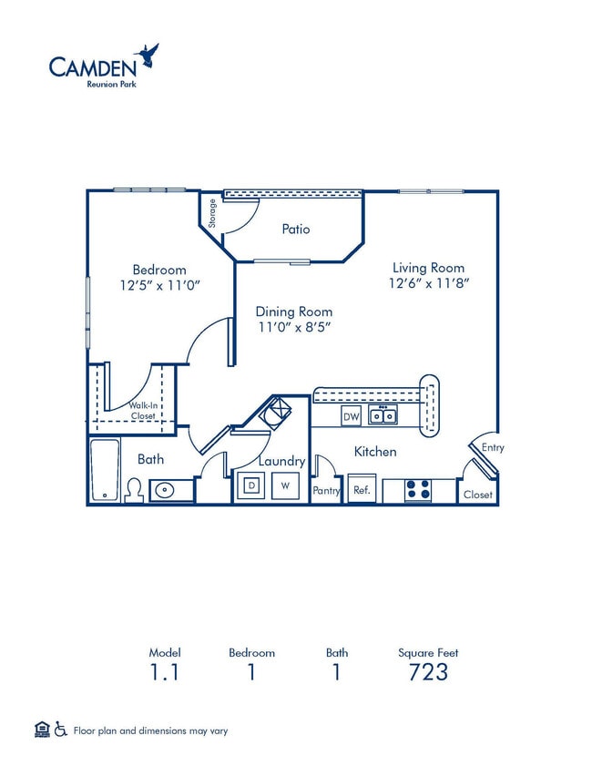 Floorplan - Camden Reunion Park