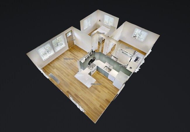 Building Photo - Bright Newly Refurbished Two Bedroom One Bath Single Family Home