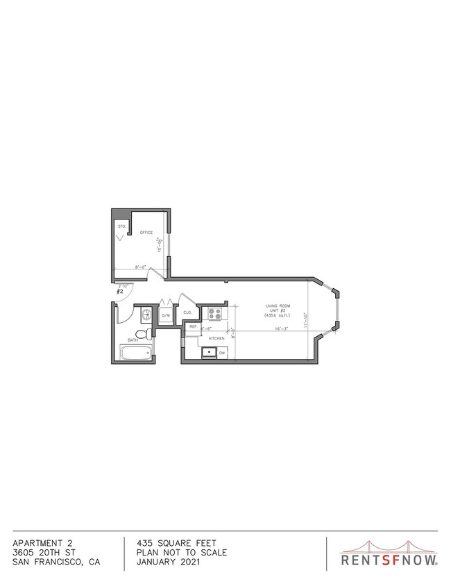 Floorplan - 3605 20th Street