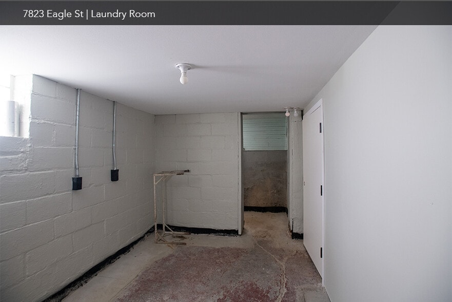 Laundry Room - 7823 Eagle St
