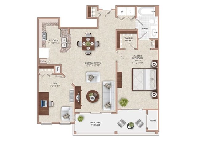 Floorplan - The Village of Churchills Choice