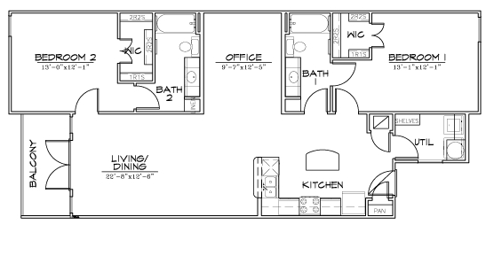 2BR/2BA - The Galileo at 25th