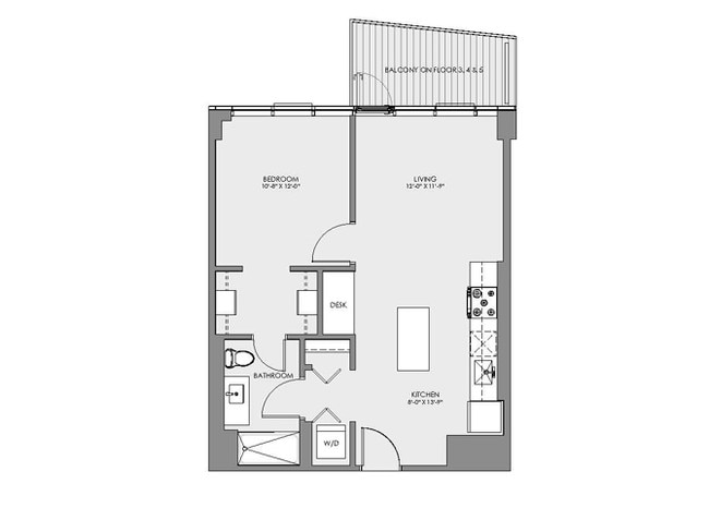 Floorplan - Centrum Wicker Park
