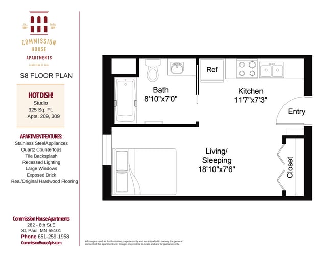 Floorplan - Commission House