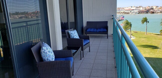 Balcony has full water views - 1 Key Capri