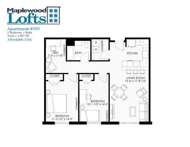 Floorplan - Maplewood Lofts