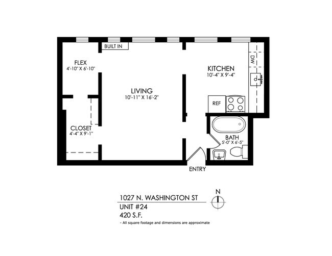 Floorplan - 1027 Washington Street
