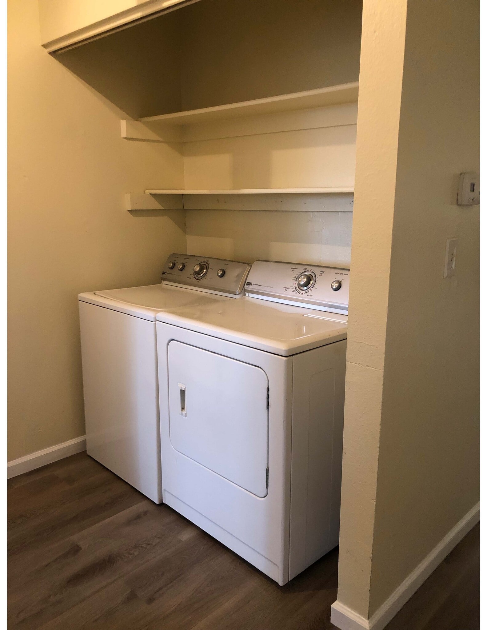 Laundry, inside apartment - 2923 Sage St