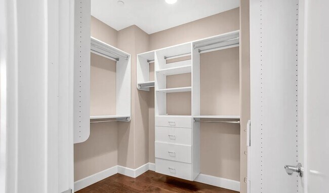 Large primary bedroom closet - 138 Summit Way