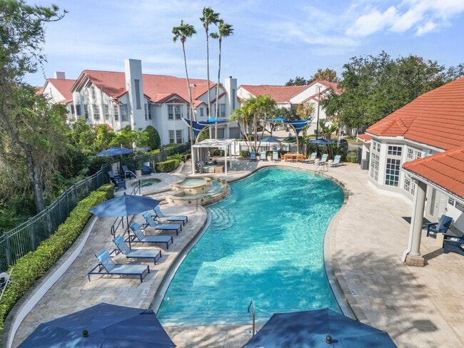 Great for laps, or lounging poolside. - Windsor Highwoods Preserve