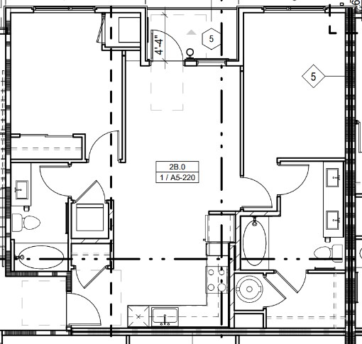 Floorplan - Pascal Gardens Apartments