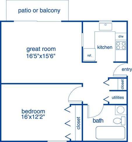 Floorplan - Merrick Place