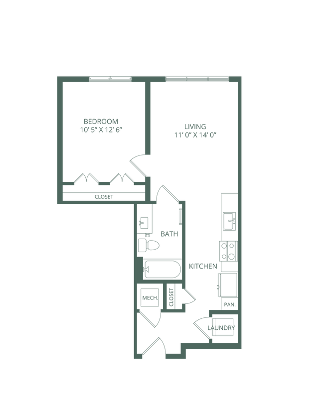 Floorplan - The Bellevue