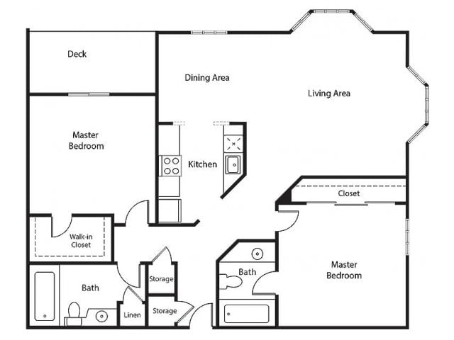 2BR/2BA - Bayside Village
