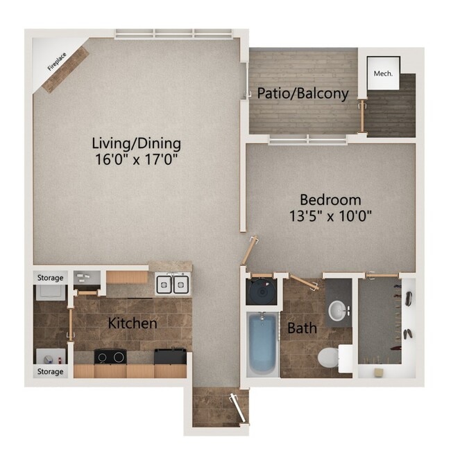 Floorplan - Stone Creek Villas