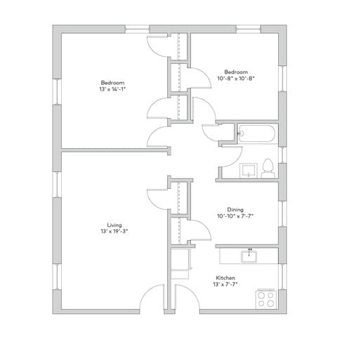 Floorplan - River Terrace Gardens