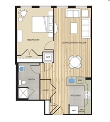 1BR/1BA - Clayborne Apartments