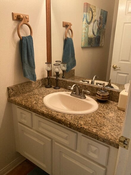 Downstairs bathroom - 1101 Heatherview Dr