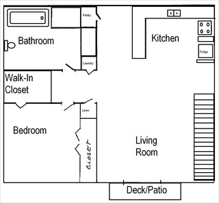 1BR/1BA - Woodridge Apartments
