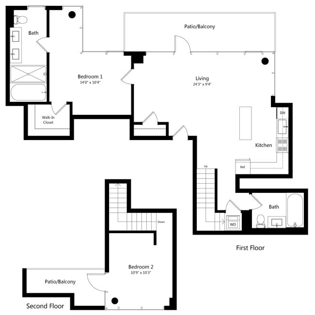 Floorplan - West Half