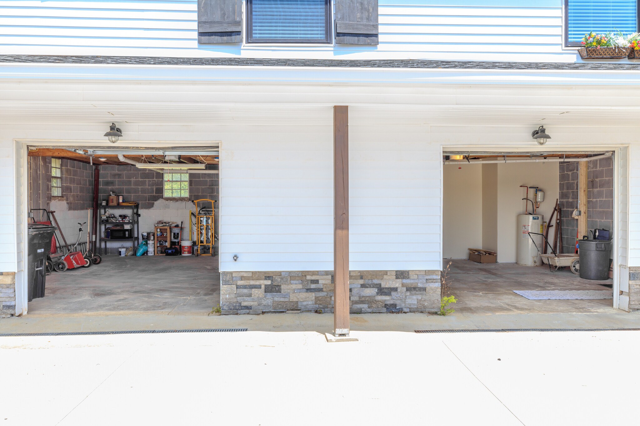 2 car garage with EV charger - 9227 Amos Road