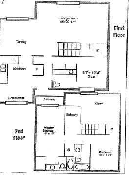 3BR/2.5BA - Pine Tree Apartments