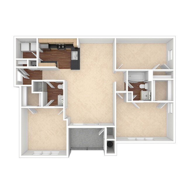 Floorplan - The Elms at Montjoy