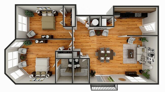 Floorplan - The Onyx on Hoyne