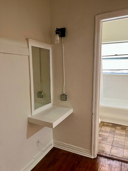 Vanity near bathroom - 545 S Hobart Blvd