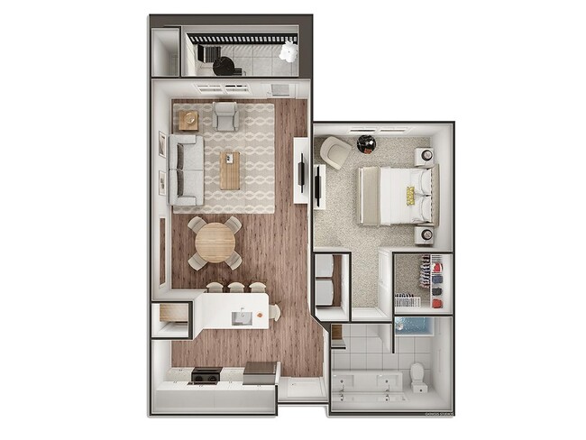 Floorplan - The Lofts at Brownwood