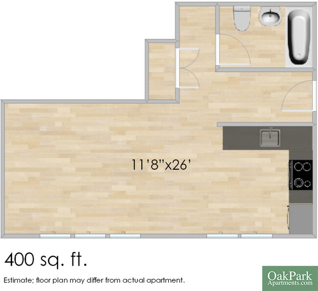 Floorplan - 516 Des Plaines Ave.