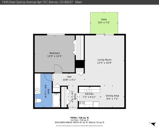 Building Photo - $1,195.95 - 1 Bed, 1 Bath Condo in Denver with Outdoor Patio Space