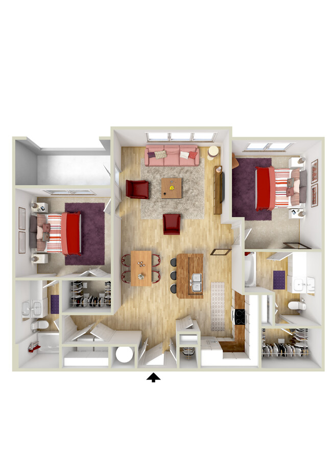 Floorplan - 4700 Colonnade