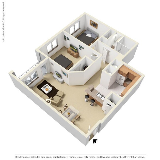 Floorplan - GE Tower by Cortland