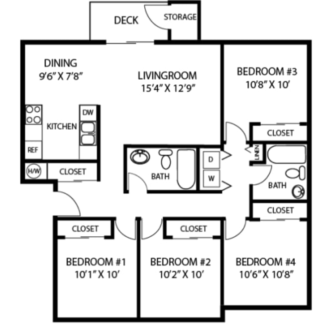 Melrose - Pioneer Park Apartment