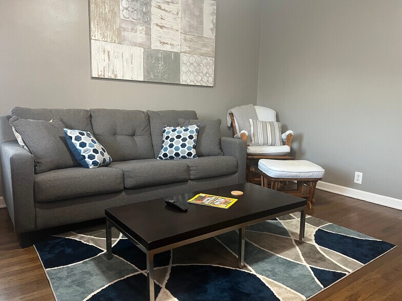 Pull out sofa and glider rocker - 4622 Cass St