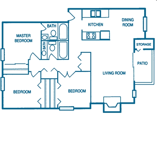 3BR/2BA - Stanford Village