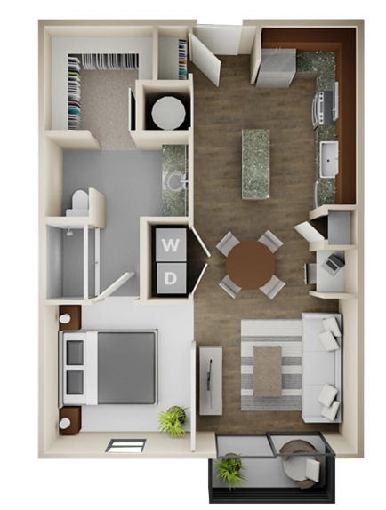 Floorplan - Lofts at City West