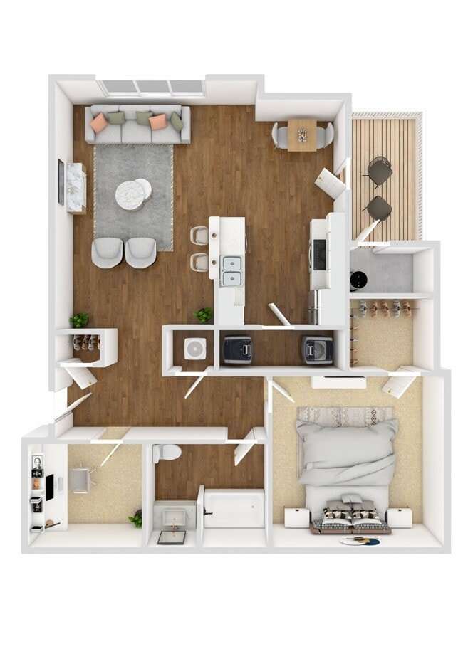 Floorplan - The Madison of Tyler Apartment Homes