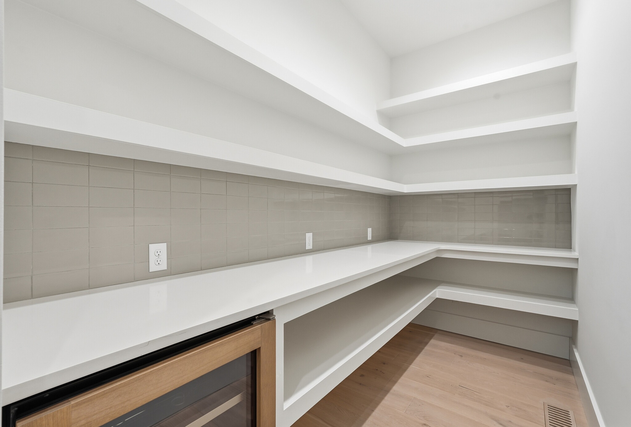 spacious pantry with ample shelving for organized kitchen storage - 3718 West End Ave