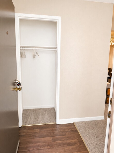 Entry Way Closet - Walnut Village