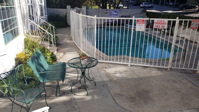 gated pool area - 11043 Ophir Dr