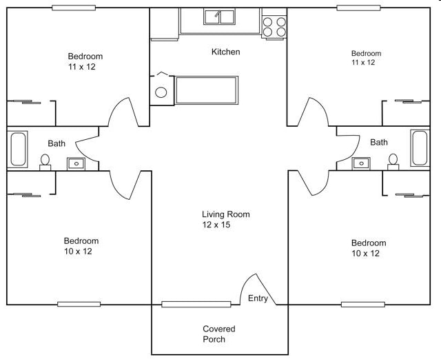 4BR/2BA - Parks at Lanier