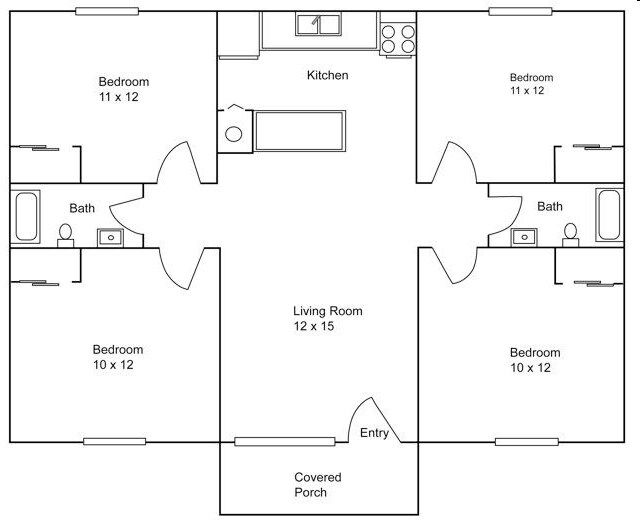 4BR/2BA - The Parks At Lanier